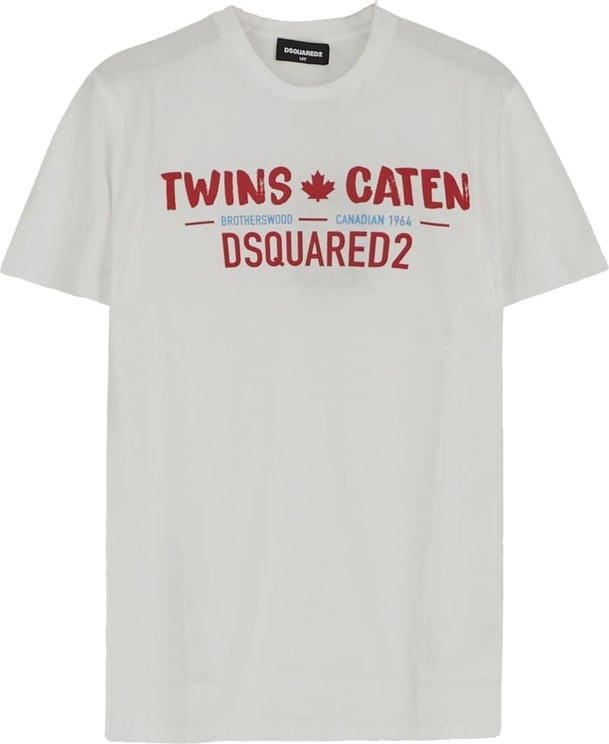 Dsquared2 Cotton T-shirt Wit