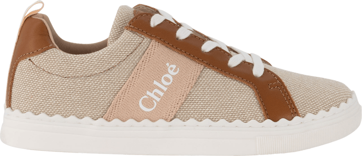 Chloé Chloe Kinder Meisjes Sneakers Licht Beige Beige