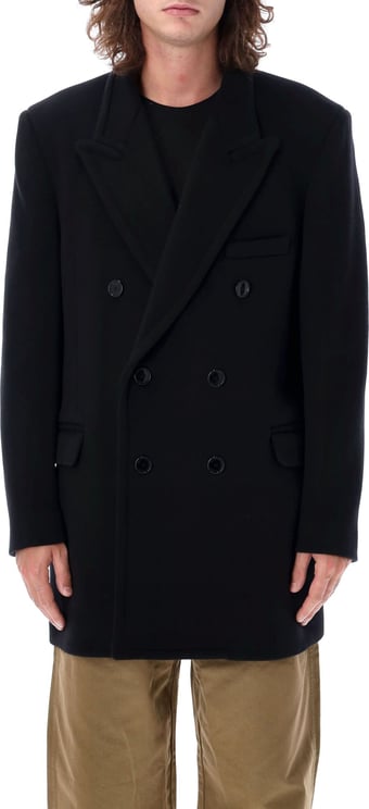 Isabel Marant Frans coat Zwart