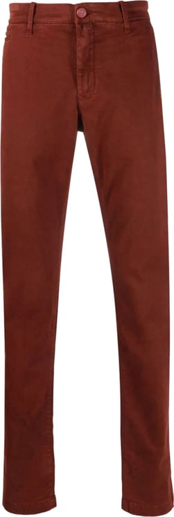 Jacob Cohen Bobby slim-fit cotton chinos Rood