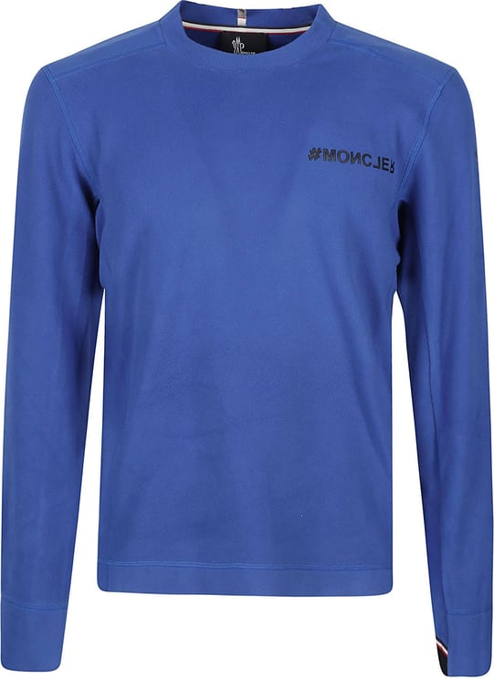 Moncler Sweatshirt Blue Blauw