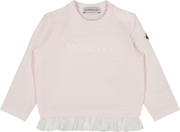 Moncler Moncler Baby Meisjes T-Shirt Roze Roze