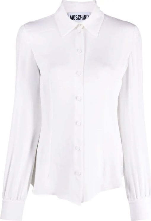 Moschino camicia white Wit