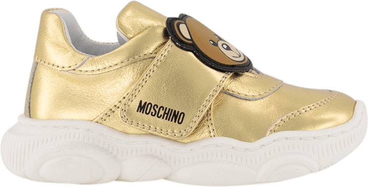 Moschino Moschino Kinder Meisjes Sneakers Goud Metallic