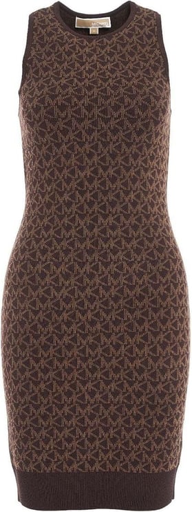 Michael Kors Knitted dress Bruin