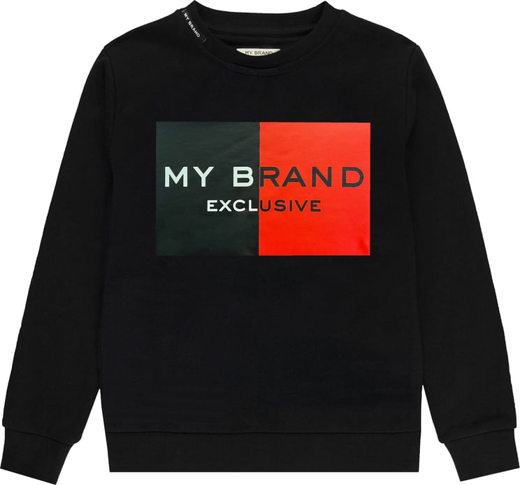 My Brand Mb Logo Sweater Zwart