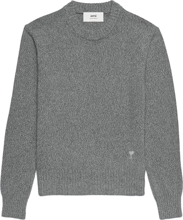 AMI Paris Sweaters Grey Gray Grijs