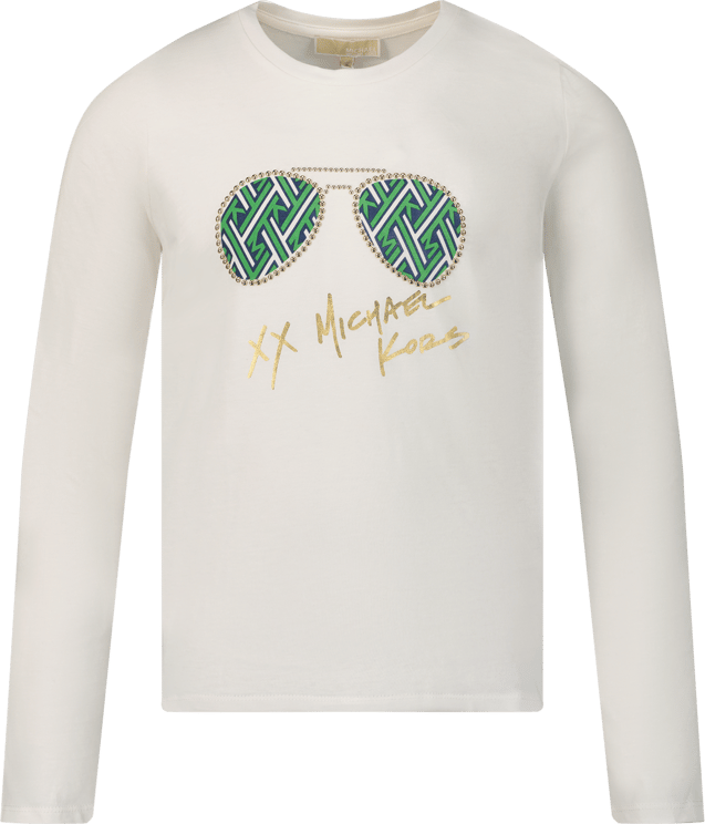 Michael Kors Michael Kors Kinder Meisjes T-Shirt Off White Wit