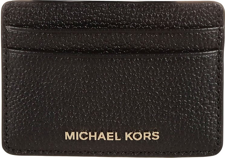 Michael Kors Jet Set Credit Card Holder Black Zwart
