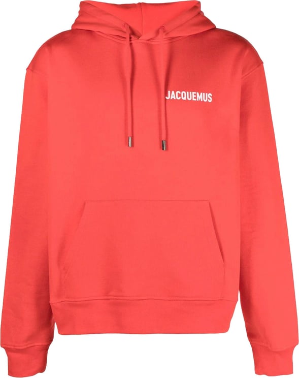 Jacquemus Red Hoodie Rood