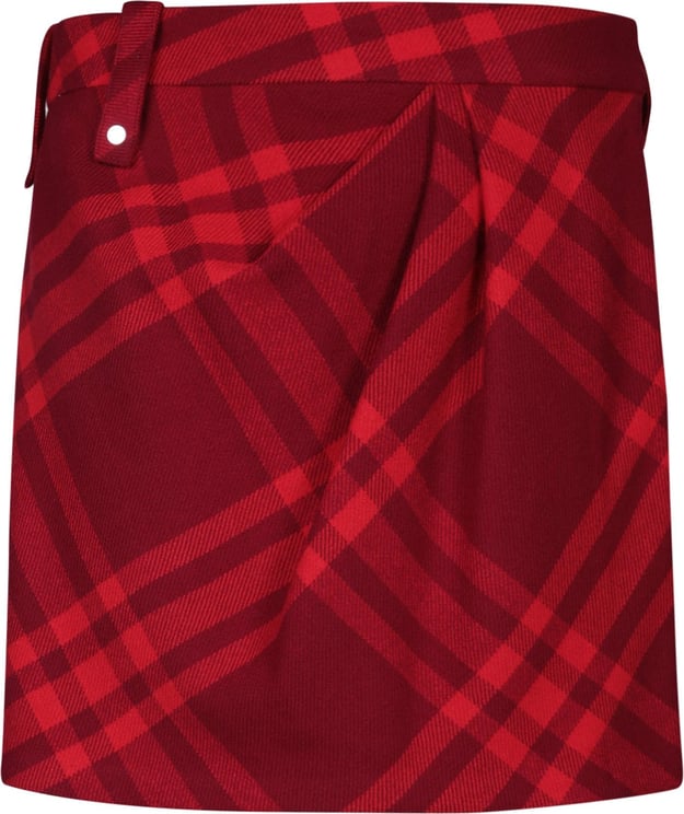 Burberry BURBERRY Red Skirts Rood