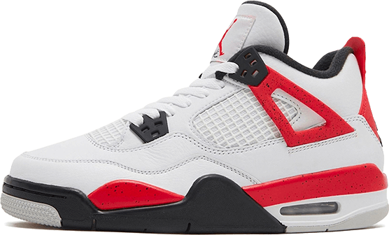 Nike Air Jordan 4 Red Cement (GS) Rood