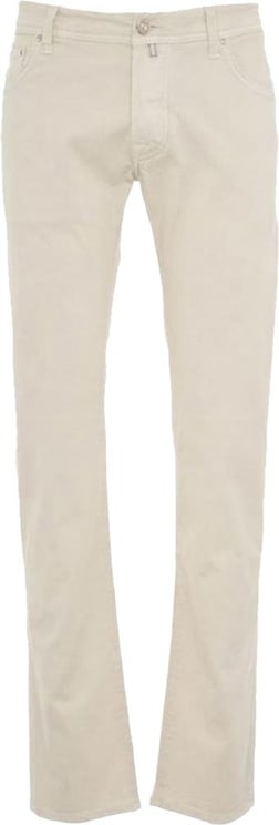 Dondup Trousers White Wit