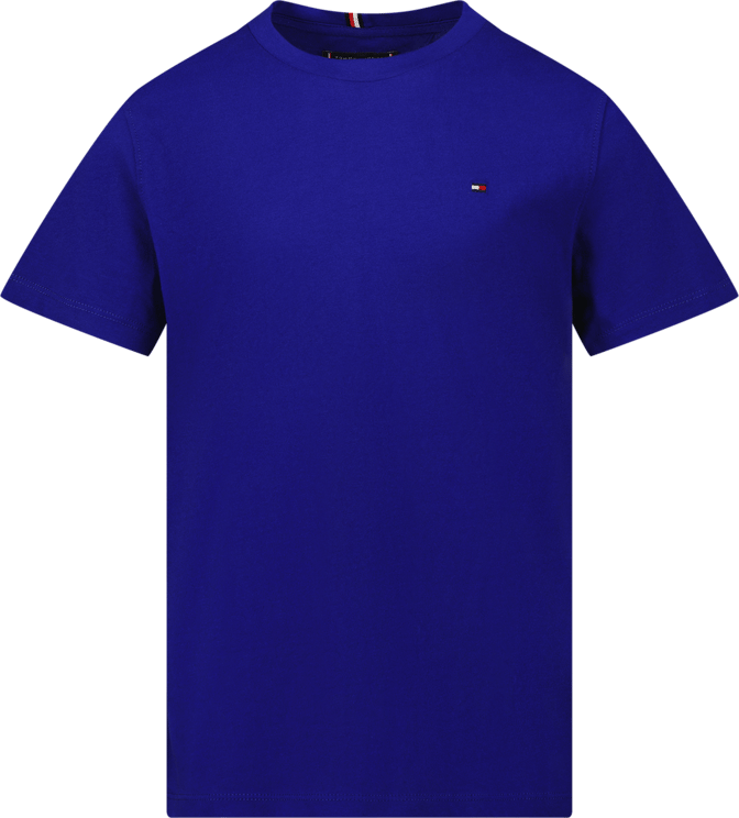 Tommy Hilfiger Tommy Hilfiger Kinder Jongens T-Shirt Cobalt Blauw Blauw