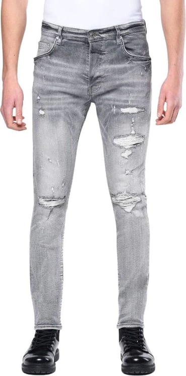 My Brand Ripped Jeans Heren Lichtgrijs Grijs