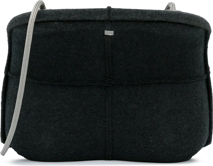 Chanel Wool Limited Edition Crossbody Bag Zwart