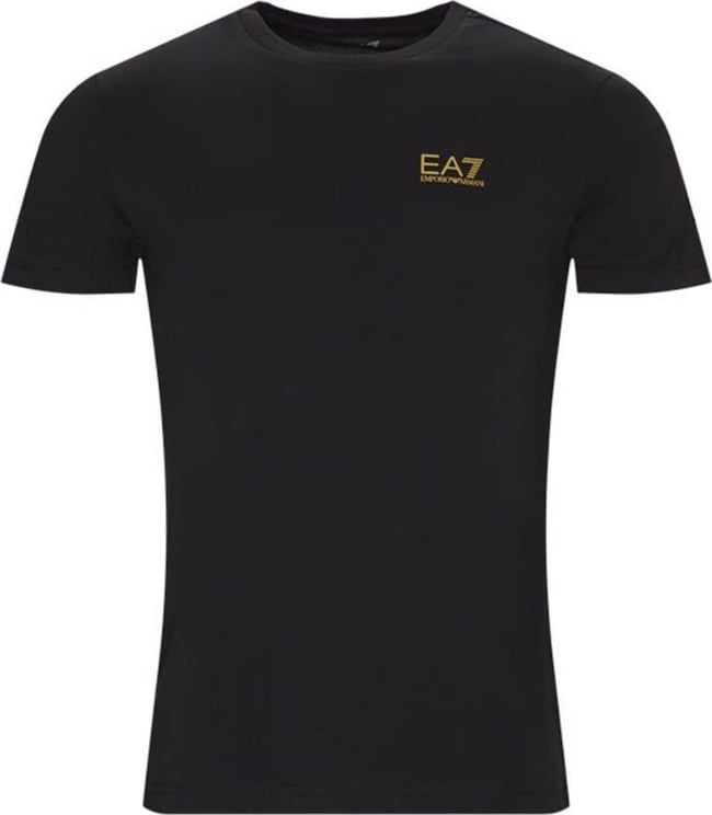 EA7 EA7 Emporio Armani Core Identity T-Shirt Black Zwart