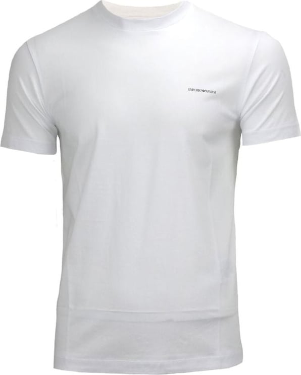 EA7 Emporio Armani 8N1TD8-1JUVZ Man Jersey T-Shirt Bianco Ottico Wit