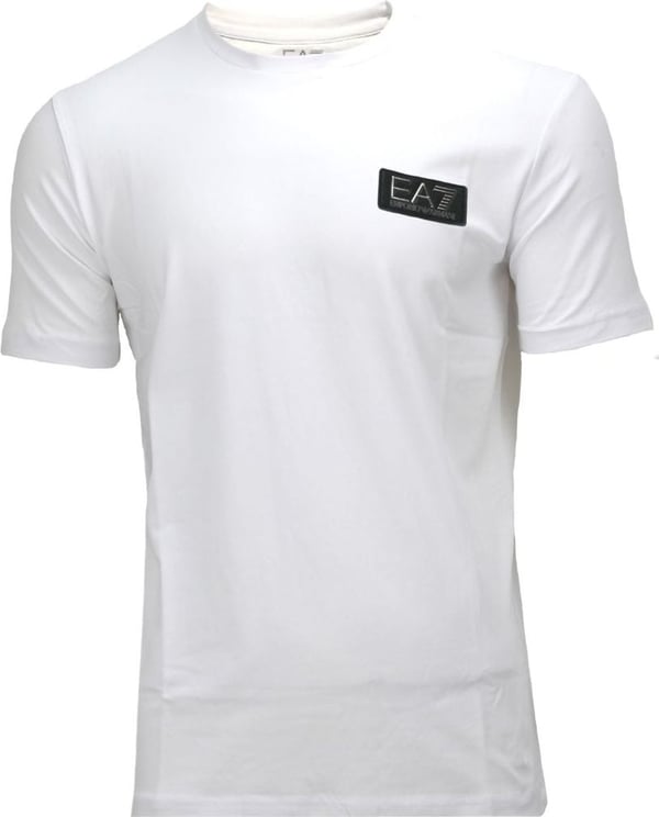 EA7 Armani EA7 3RPT72-PJ8SZ Man Jersey T-Shirt White Wit