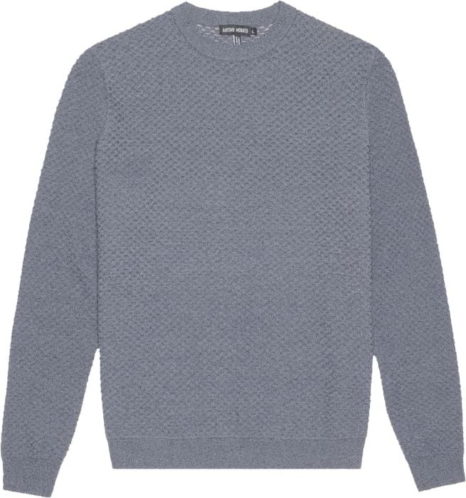 Antony Morato Antony Morato MMSW01360 Sweater Blue Denim Blauw