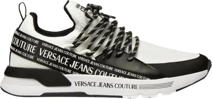 Versace Jeans Couture Versace Jeans Couture Dynamic Logo Trainers White/Black Wit
