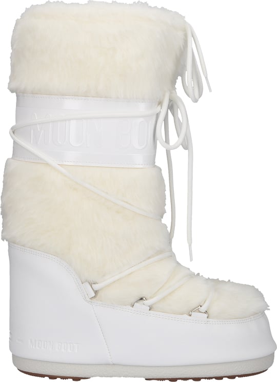Moon Boot Snowboots Icon Faux Fur Maria Wit