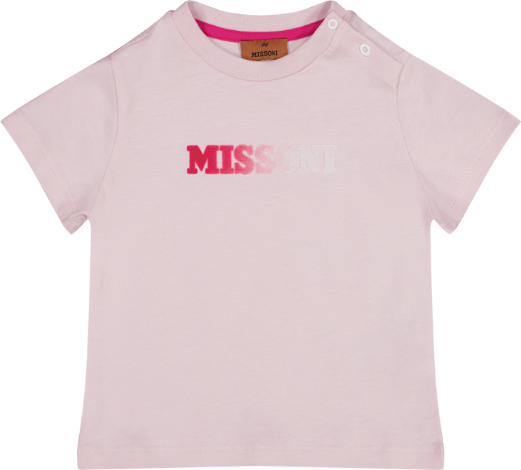 Missoni Missoni Baby Meisjes T-Shirt Licht Roze Roze