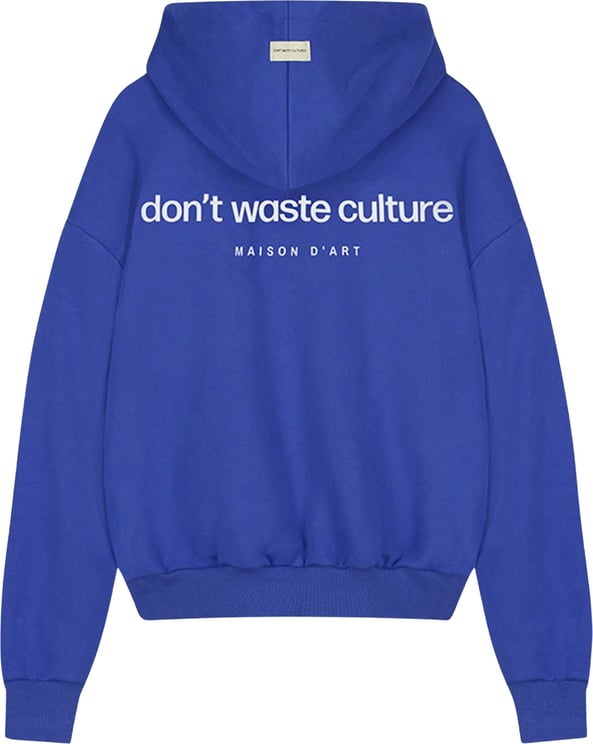 Don't Waste Culture Hoodie Cecil Blauw