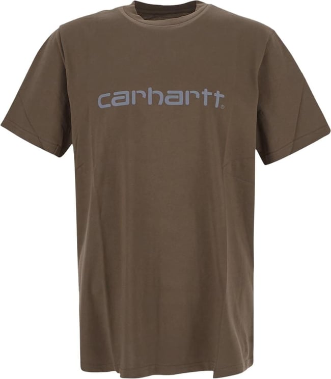Carhartt Script T-Shirt Bruin