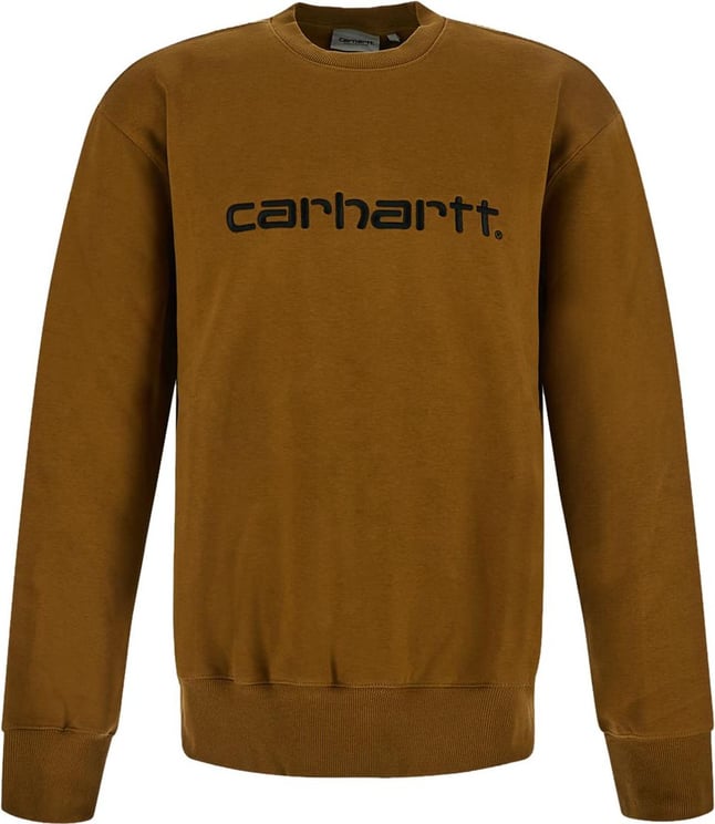 Carhartt Logo Embroidery Sweatshirt Bruin