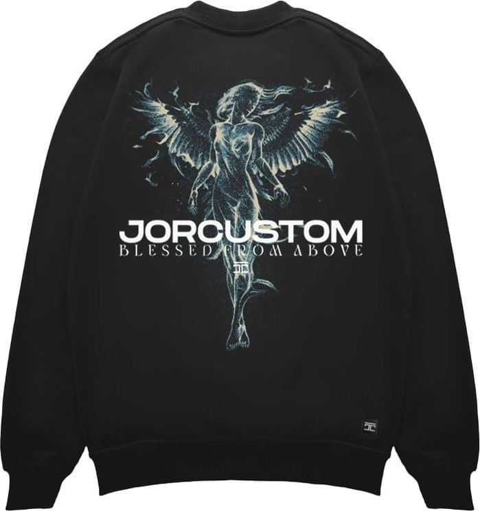 JORCUSTOM Bw-Angel Sweater Black Zwart
