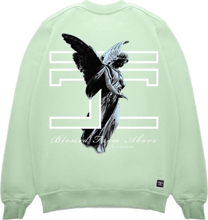 JORCUSTOM Bw-Blessed Sweater Mint Divers