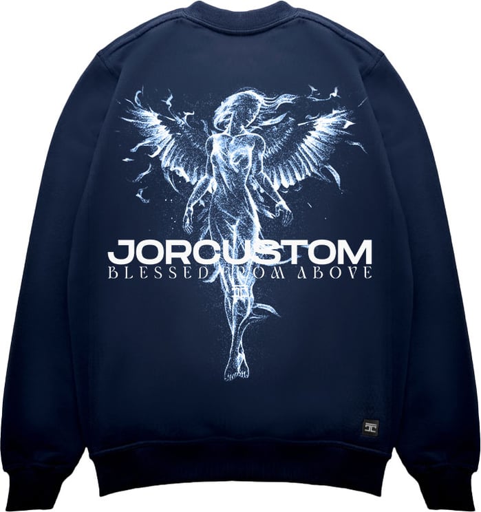 JORCUSTOM Bw-Angel Sweater Navy Blauw