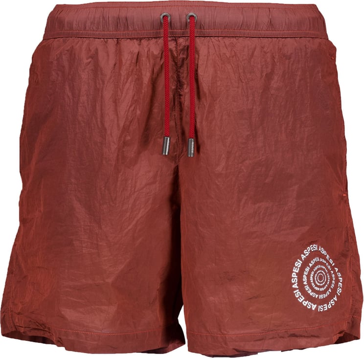 Aspesi Aspesi Badkleding Rood Polyamide / Nylon maat XXL Basic zwembroeken rood Rood