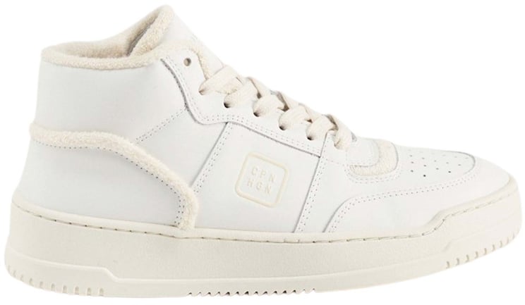 Copenhagen Vitello Sneakers Wit Cph196 Vitello White/cream Wit