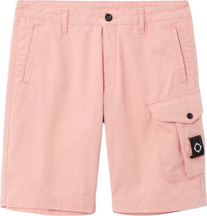 Ma.Strum Cargo short shorts lichtroze Roze