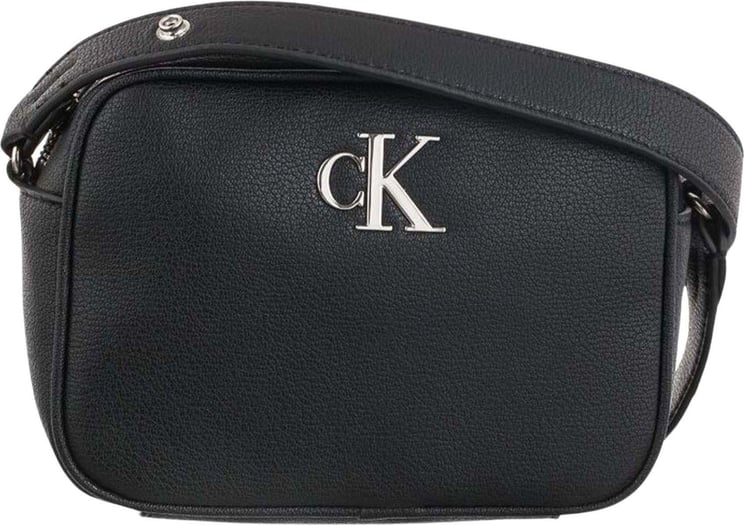 Calvin Klein Calvin Klein Tas Zwart Polyurethaan One Size Cameratas crossbody tassen zwart Zwart