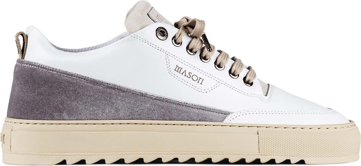 Mason Garments Mason Garments Schoenen Grijs Leer maat 41 Torino velluto sneakers grijs Grijs