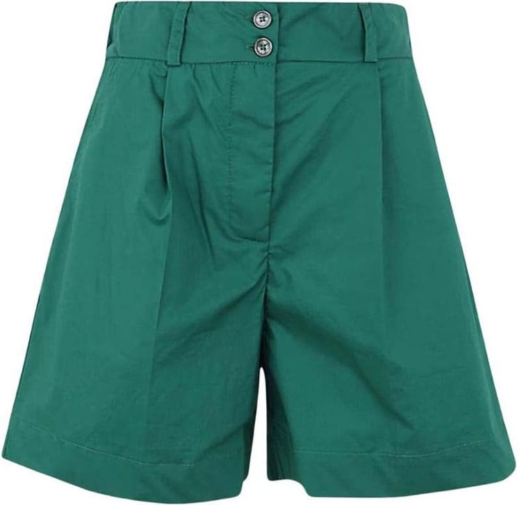 Woolrich Poplin short shorts groen Groen