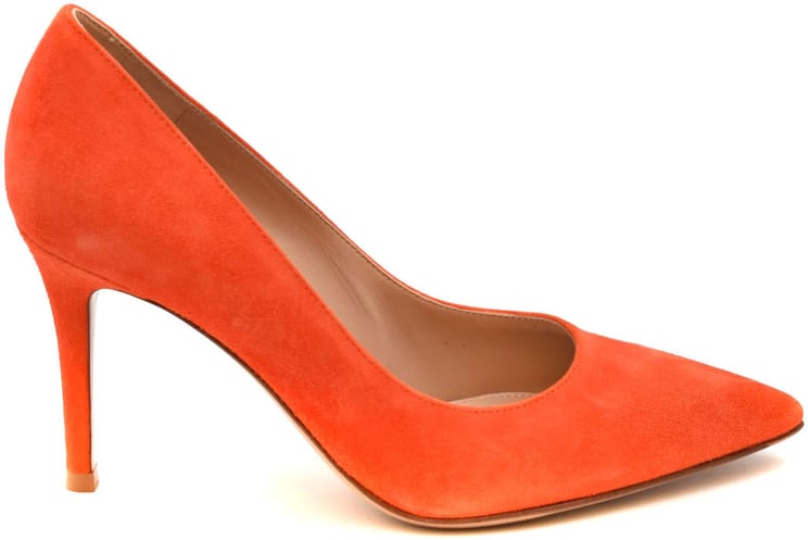 Gianvito Rossi Decollete Orange Oranje