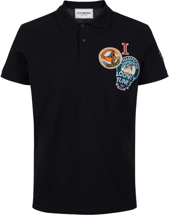 Iceberg Polo Zwart Zwart