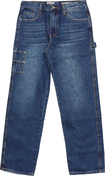 Guess Jeans Carpenter Pant Dark Blue Wash Blauw