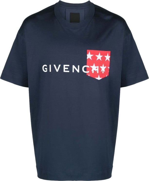Givenchy T-shirts and Polos Blue Blauw