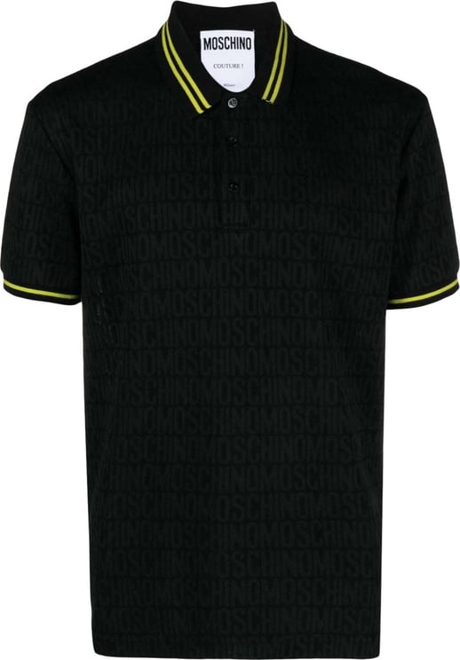 Moschino T-shirts and Polos Black Black Zwart