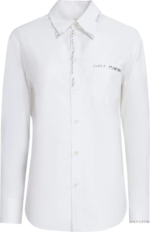 Marni White Shirt Wit