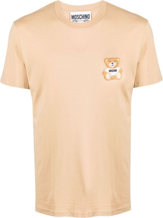 Moschino T-shirts and Polos Beige Beige Beige
