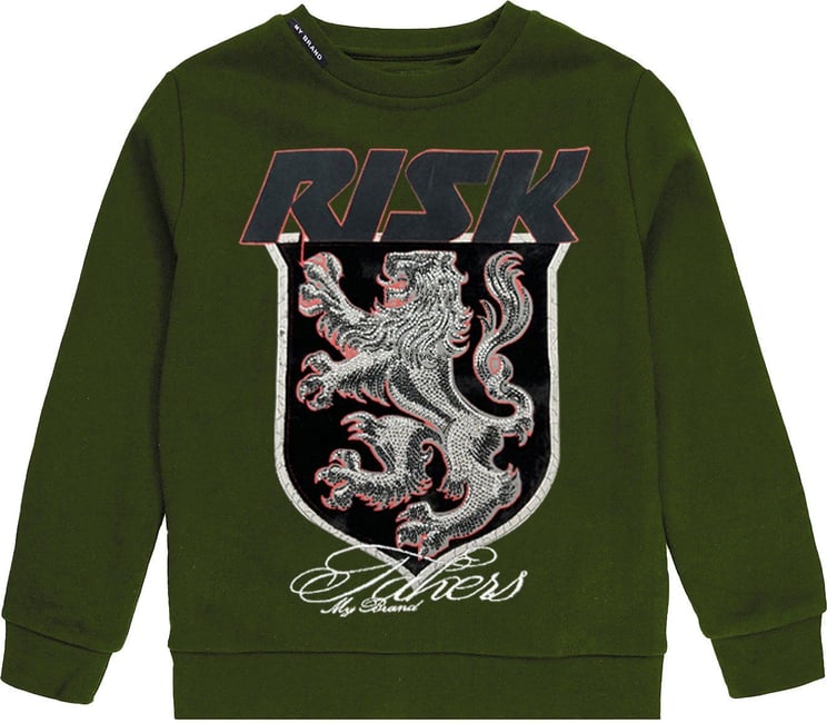 My Brand Risk Lion Sweater Groen
