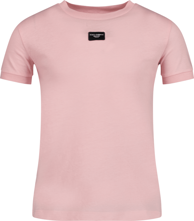 Dolce & Gabbana Dolce & Gabbana Kinder T-Shirt Licht Roze Roze