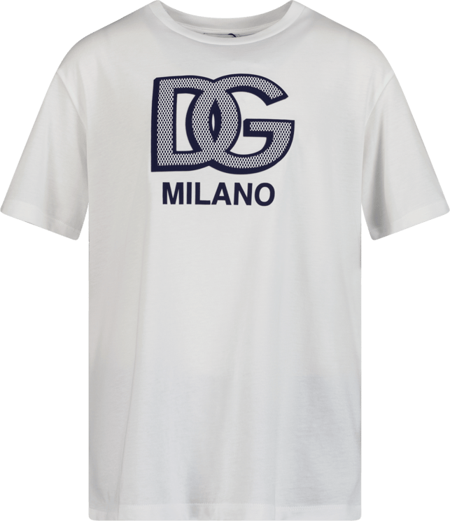 Dolce & Gabbana Dolce & Gabbana Kinder T-Shirt Wit Wit