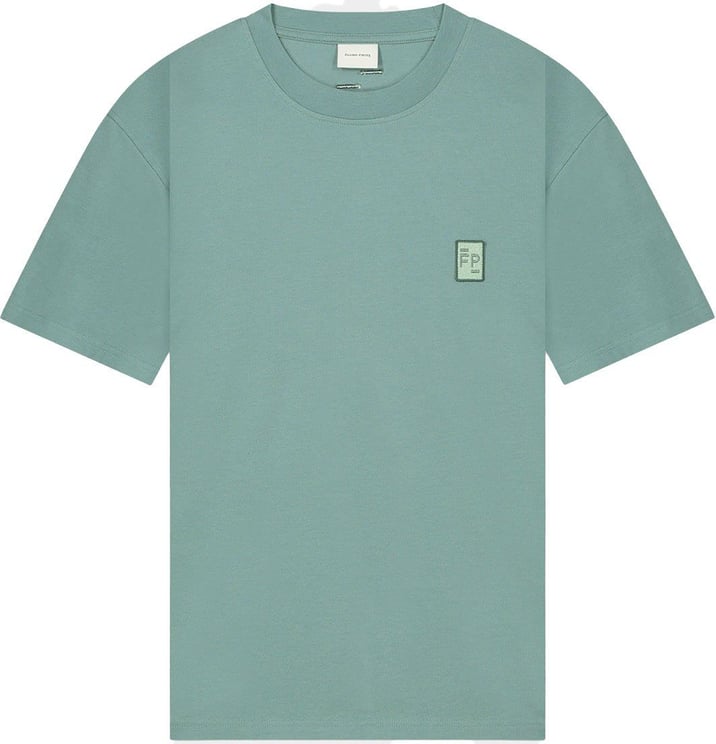 Filling Pieces T-shirt Lux Sage Green Groen